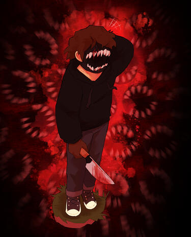 $35 sketch + shading + better basic background